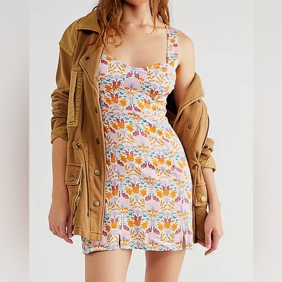 Free People Women’s Sasha Mini Dress - Size L - Picture 2 of 13